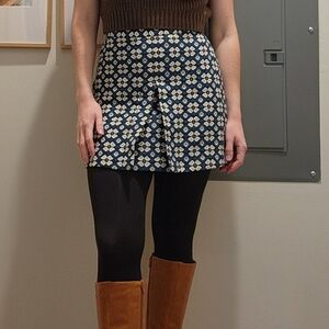 Zara Patterned Mini Skirt